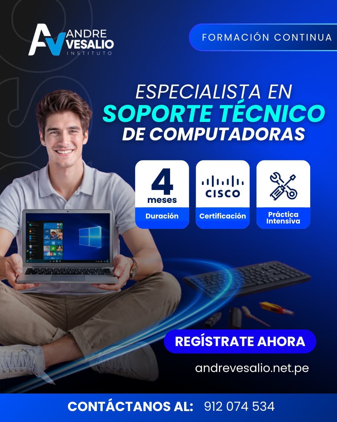 Computación e Informática: carrera técnica con convenio ESS